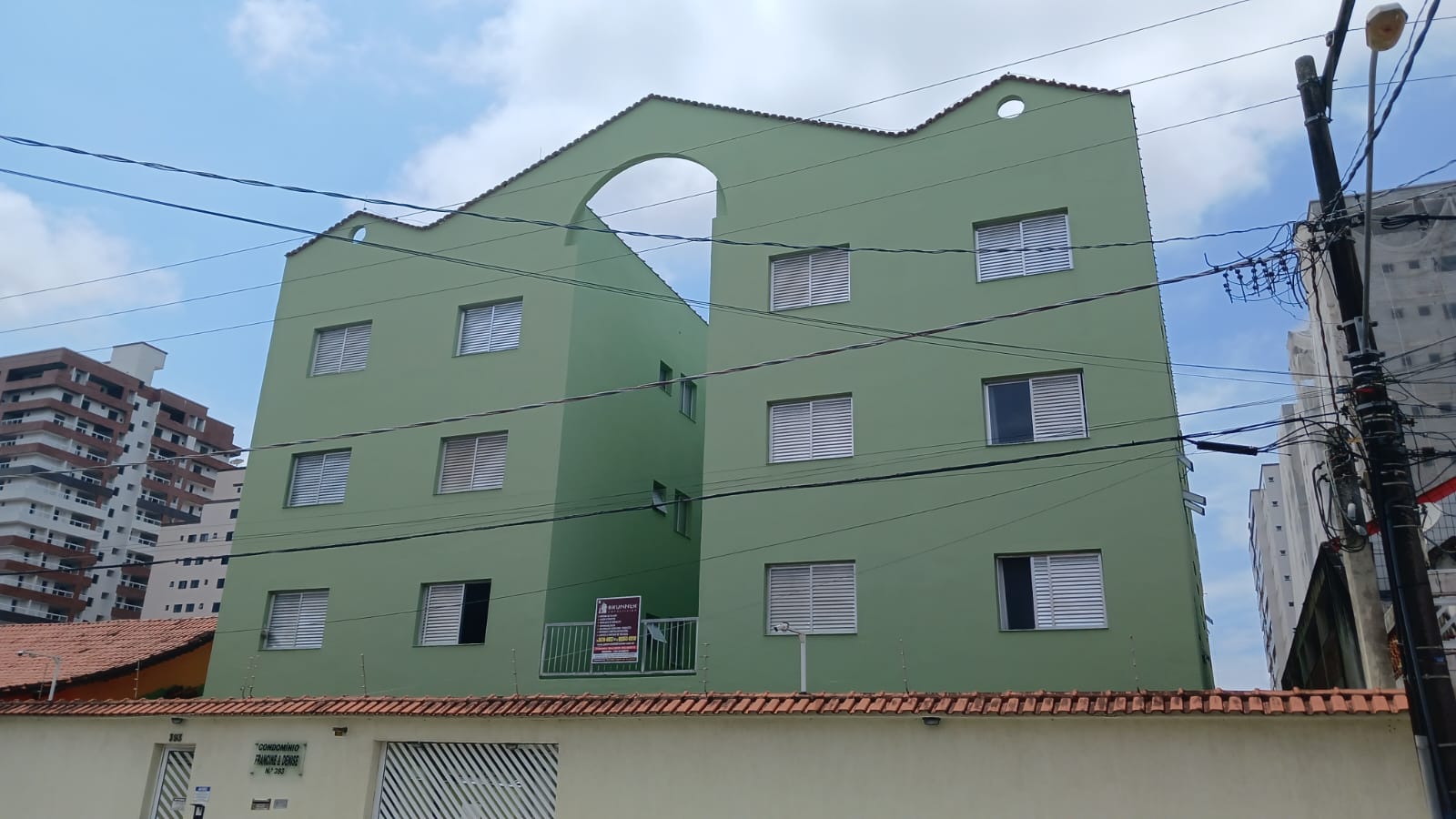 Restauro e pintura de fachada