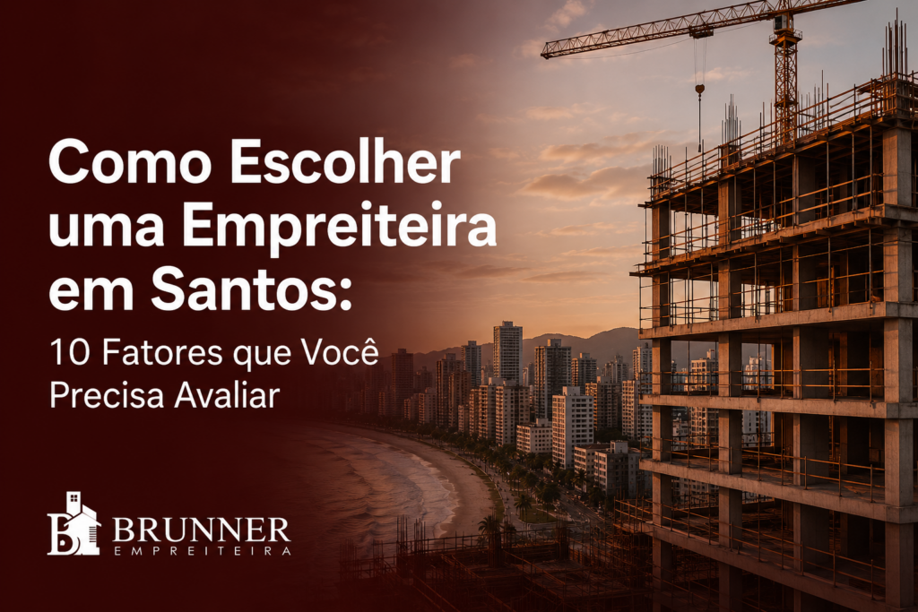 Como Escolher uma Empreiteira em Santos 10 Fatores que Você Precisa Avaliar